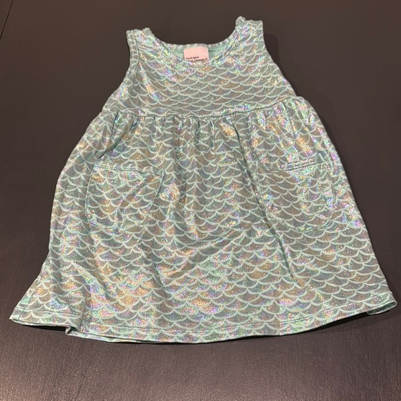 Flap Happy Shimmering Mermaid Tank Dress 24 month - Picture 1 of 6
